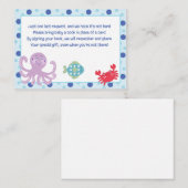 Calypso onder de aanvraagkaarten voor het Zee Encl Informatiekaartje (Voorkant / Achterkant)