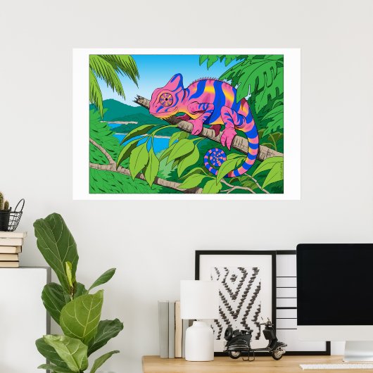 calypso poster (Thuiskantoor)