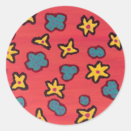 Calypso ronde sticker