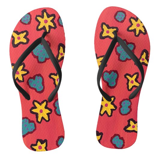 Calypso slippers teenslippers (Voetbed)