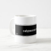 Calypsorot Koffiemok (Voorkant links)