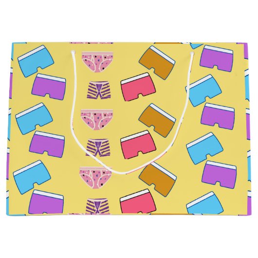 calzonez-patroon groot cadeauzakje (Voorkant)