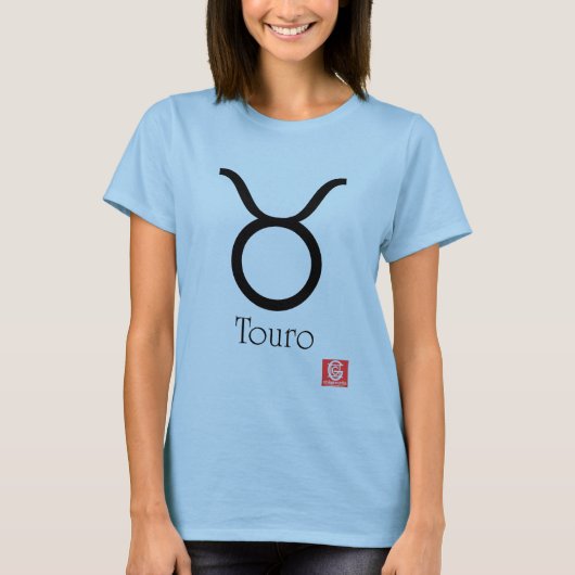 Cam.Fem.Símbolo/Touro T-shirt (Voorkant)