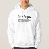 Cam op definitie lichte modus - camerateam hoodie (Voorkant)