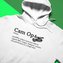 Cam op definitie lichte modus - camerateam hoodie