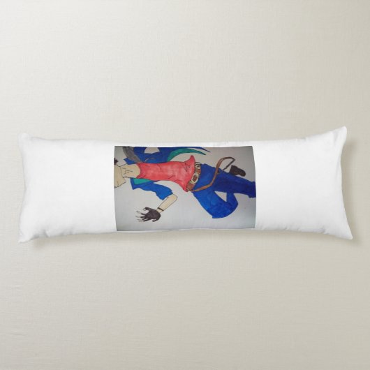 Cam Schells - Anime Guy Artwork - Lichaamskussen (Achterkant)