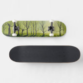 Cam Todd Art SKATEBOARD "Mystic Hallows" (Horizontaal)