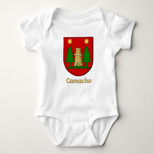 Camacho Family Shield Baby Creeper Romper (Voorkant)
