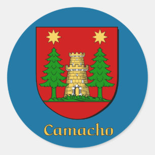 Camacho Family Shield Stickers
