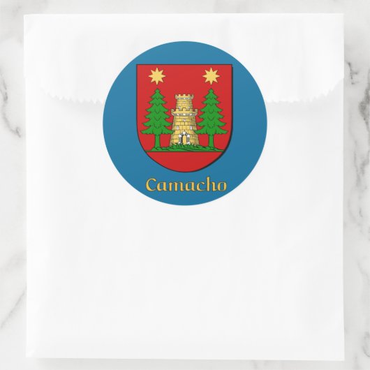 Camacho Family Shield Stickers (Tas)