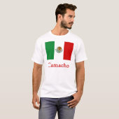 Camacho Mexicaanse vlag T-shirt (Voorkant volledig)