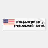 CAMACHO VOOR PRESIDENT BUMPERSTICKER (Voorkant)