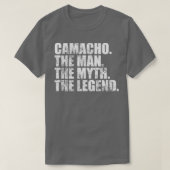 CamachoCamacho Achternaam Camacho Camacho T-shirt (Design voorkant)