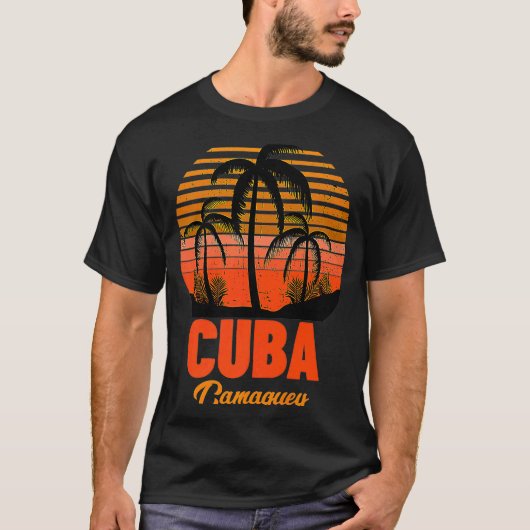 Camaguey Beach Cuba T-shirt (Voorkant)