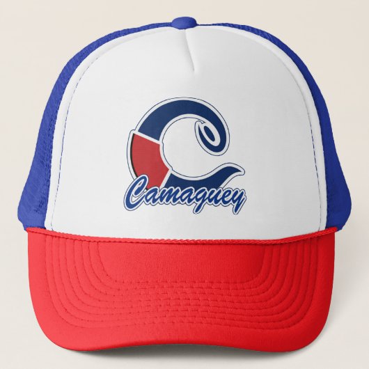 CAMAGUEY CUBA BASEBALL-PETTEN TRUCKER PET (Voorkant)