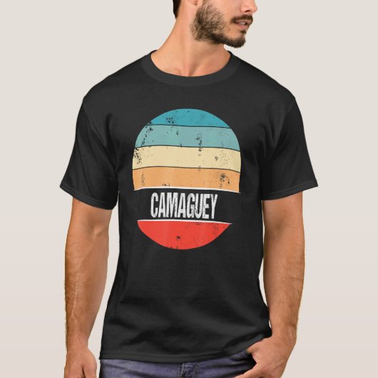 Camaguey Cuba City Trip T-shirt (Voorkant)