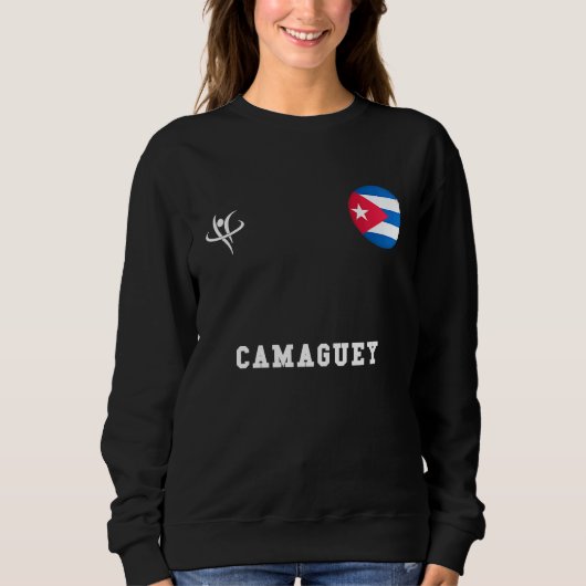 CAMAGUEY Cuba Vintage Sports Trui (Voorkant)