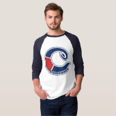 CAMAGUEY CUBAN BASEBALL GEAR T-SHIRT (Voorkant volledig)