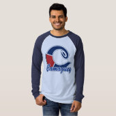 CAMAGUEY CUBAN BASEBALL T-SHIRT (Voorkant volledig)