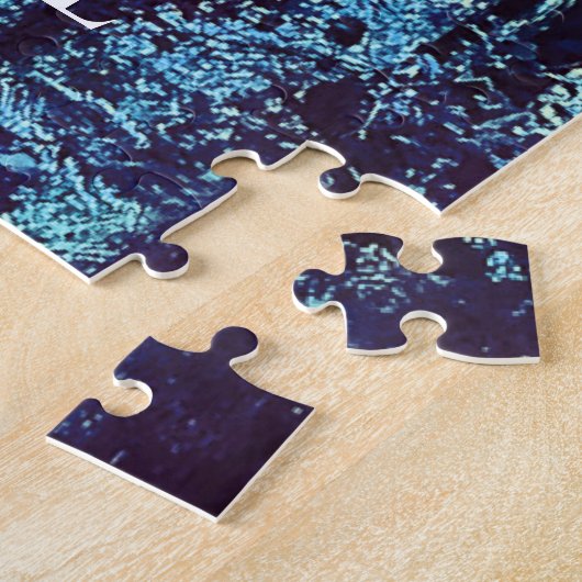 Camano Island Magical Blues Forest Legpuzzel (Zijkant)