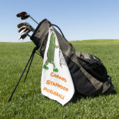 Camano Stanwood Pickleball Golfhanddoek (Groen)