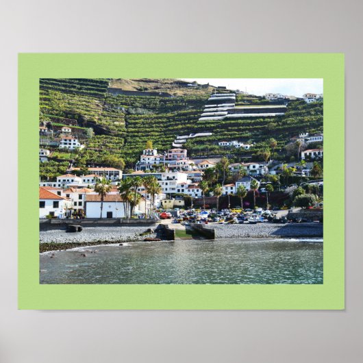 Camara de Lobos, Madeira Poster (Voorkant)