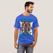 Camaraderie Of A Raucous Rugby Squad T-shirt (Voorkant volledig)