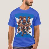 Camaraderie Of A Raucous Rugby Squad T-shirt (Voorkant)