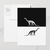 camarasaurus skelet briefkaart (Voorkant / Achterkant)