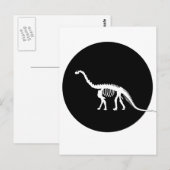 camarasaurus skelet briefkaart (Voorkant / Achterkant)