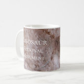 Camarasaurus Skeleton, Skull, Dinosaur, Utah Koffiemok (Voorkant links)