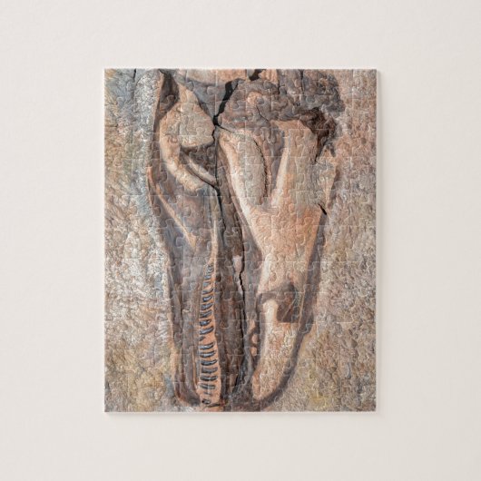 Camarasaurus Skull - Dinosaur National Monument Legpuzzel (Verticaal)