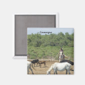 Camargue - magneet (Voorkant / Achterkant)