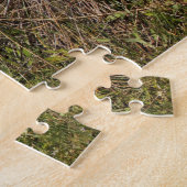 Camargue-paardveulen met moeder legpuzzel (Zijkant)
