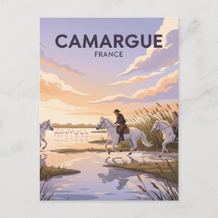 Camargue Regionaal Natuurpark Frankrijk Briefkaart