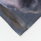 Camarguepaard Fleece Deken (Hoek)
