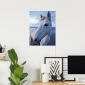 Camarguepaard Poster (Thuiskantoor)