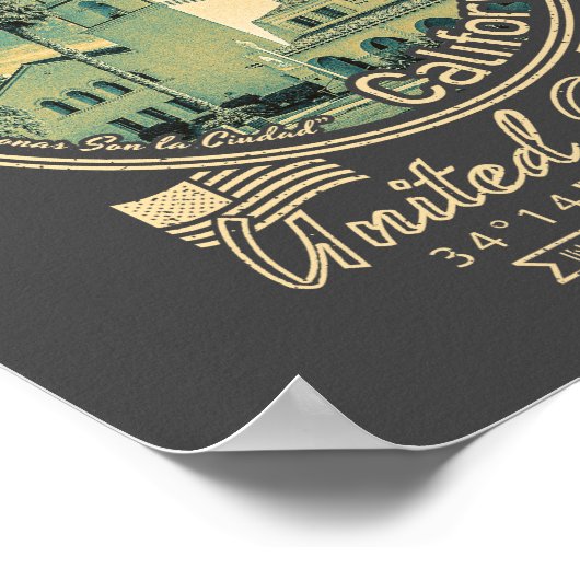 CAMARILLO CALIFORNIA - STAD CAMARILLO CA POSTER (Hoek)