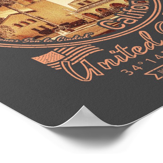 CAMARILLO CALIFORNIA - STAD CAMARILLO CA POSTER (Hoek)