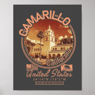 CAMARILLO CALIFORNIA - STAD CAMARILLO CA POSTER