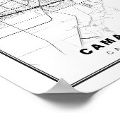 Camarillo Kaart Poster (Hoek)