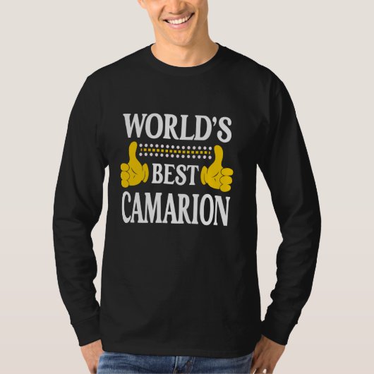 Camarion Persoonlijke naam Voornaam World's Best C T-shirt (Voorkant)