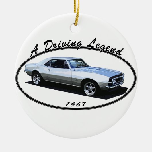 CAMARO 1967 KERAMISCH ORNAMENT (Voorkant)