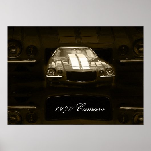 Camaro 1970 poster (Voorkant)