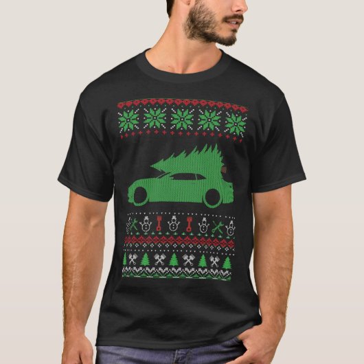 Camaro 2010 Christmas Ugly Sweater XMAS Camaro T T-shirt (Voorkant)