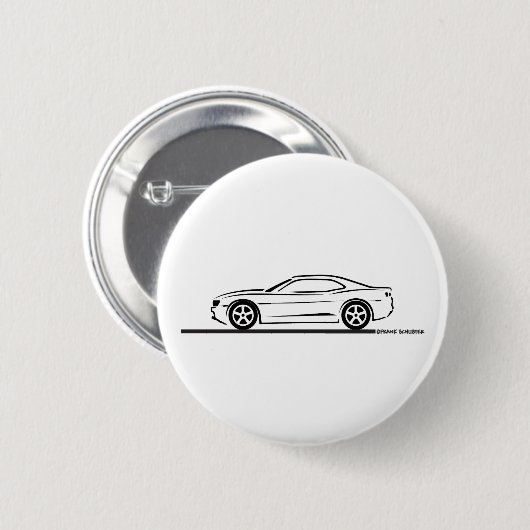 Camaro 2010 ronde button 5,7 cm (Voorkant /achterkant)