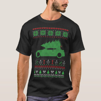 Camaro 2016 met kerst als Ugly Sweater XMAS Camaro T-shirt