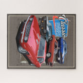 Camaro Car-groep Jigzaag Puzzle Legpuzzel (Horizontaal)