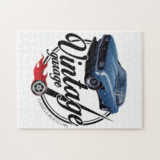 Camaro Custom garage Legpuzzel (Horizontaal)