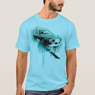 Camaro (cyaan) t-shirt